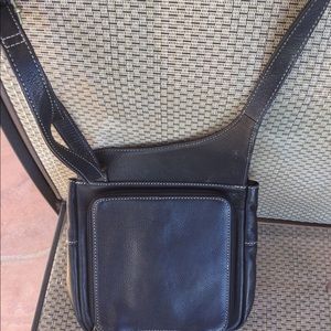 Black over the shoulder bag